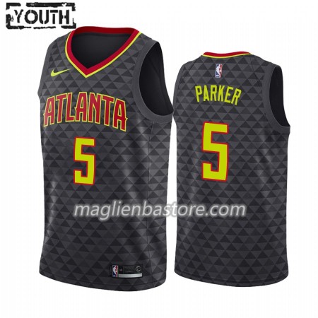 Maglia NBA Atlanta Hawks Jabari Parker 5 Nike 2019-20 Icon Edition Swingman - Bambino